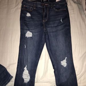 Blue hollister jeans